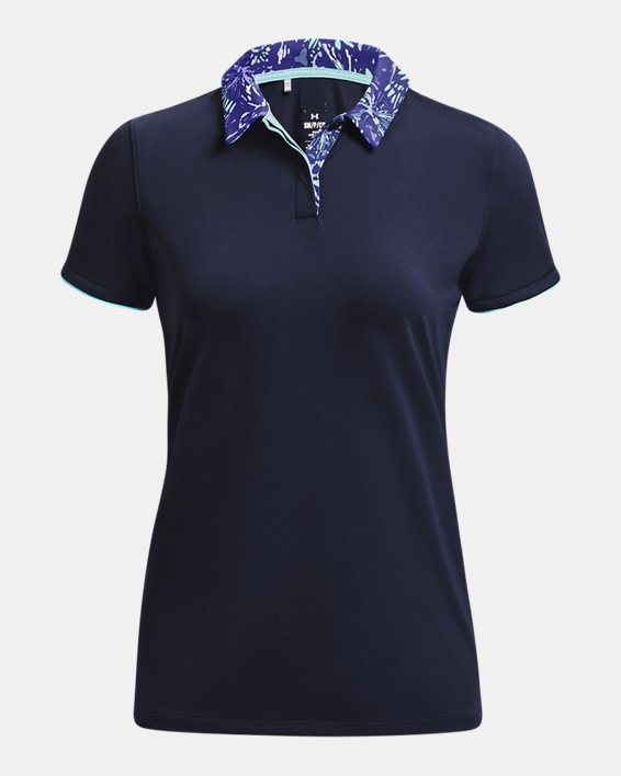 Women's UA Iso-Chill Polo, Blue, pdpMainDesktop image number 7